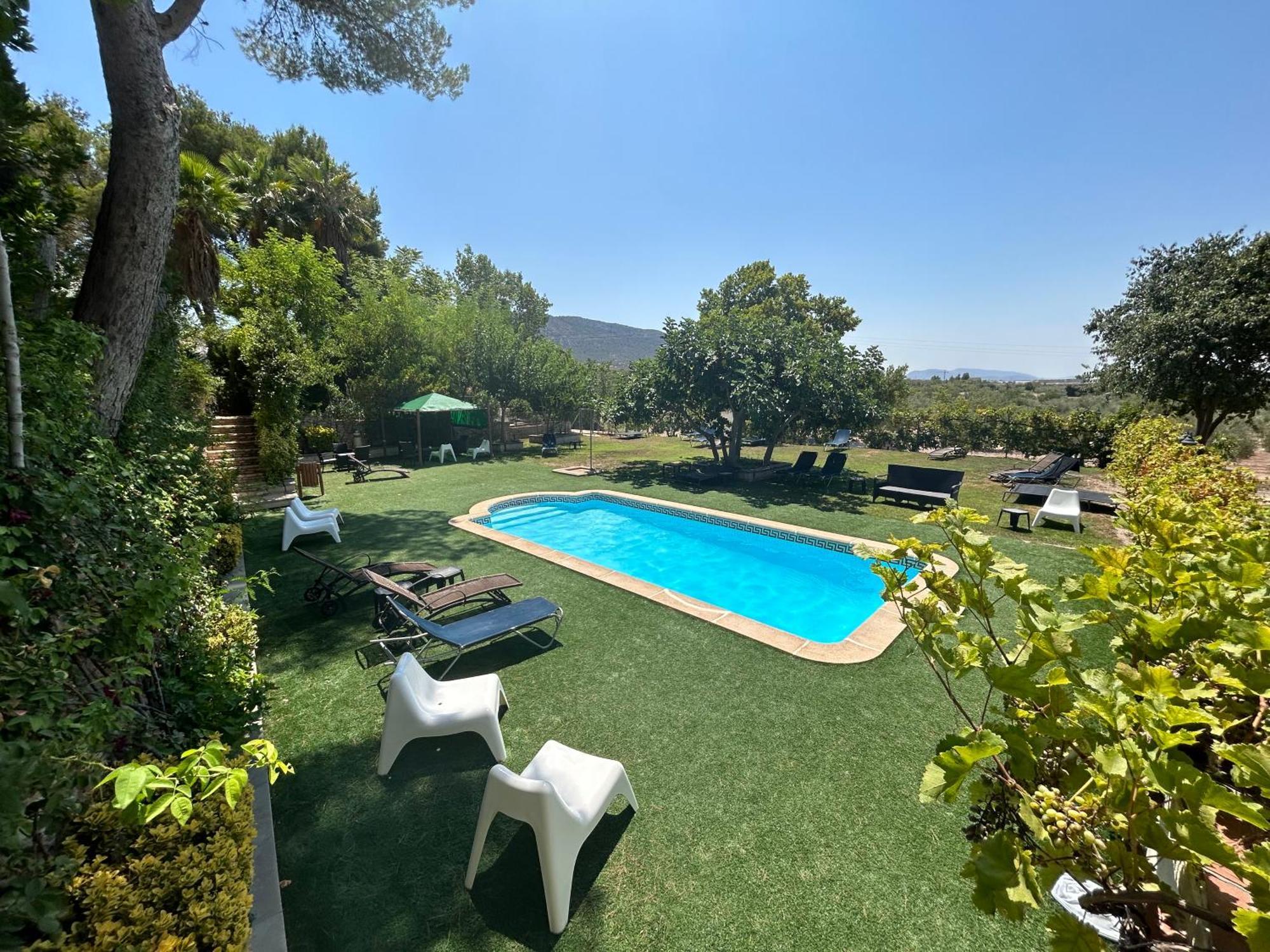 Hotel Rural Castillo De Biar Finca Fanecaes エクステリア 写真